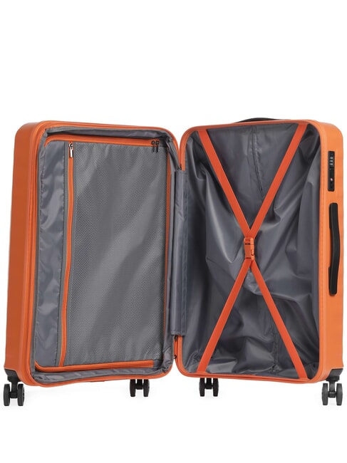 NAUSICAA Trolley Medio, espandibile ARANCIO - Trolley Rigidi