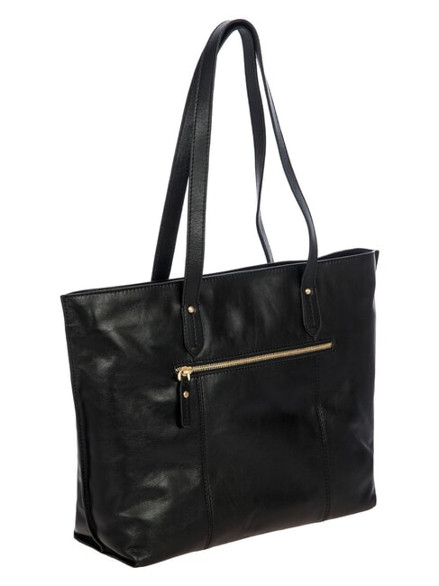 VOLTERRA Shopping Bag in pelle Nero - Borse Donna