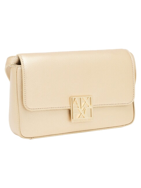 AMY Mini Bag a tracolla light gold satin - Borse Donna