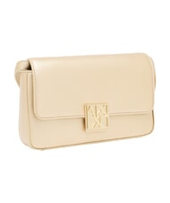 ARMANI EXCHANGE AMY Mini Bag a tracolla light gold satin - Borse Donna - 3