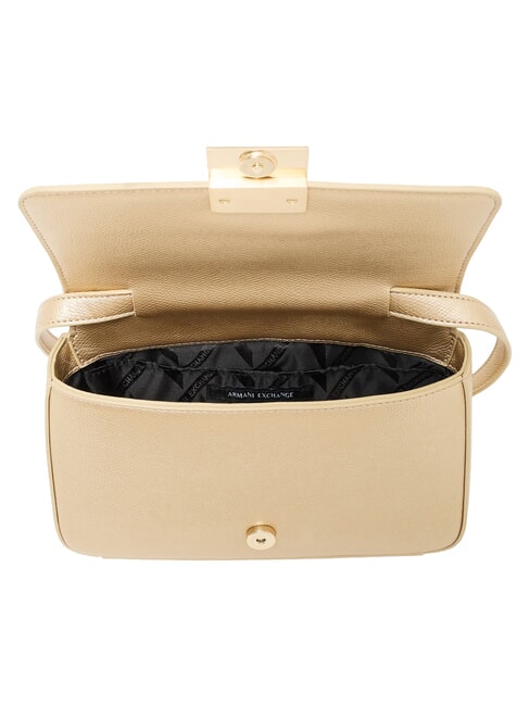 AMY Mini Bag a tracolla light gold satin - Borse Donna