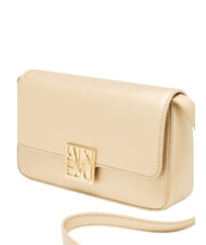 ARMANI EXCHANGE AMY Mini Bag a tracolla light gold satin - Borse Donna - 6