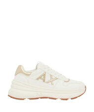 ARMANI EXCHANGE NIKY Sneakers off white+pale gold - Scarpe Donna - 2