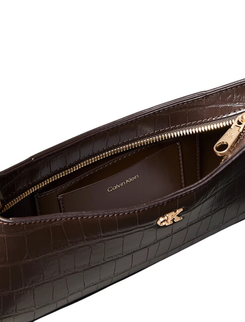 CK CROC Borsa a spalla delicioso/antique silver - Borse Donna