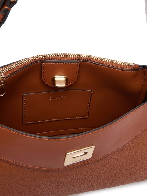 MIX MEDIA Borsa a spalla natural umber - Borse Donna