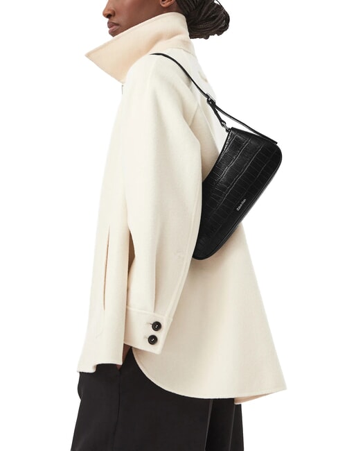 CK CROC Borsa a spalla na black - Borse Donna