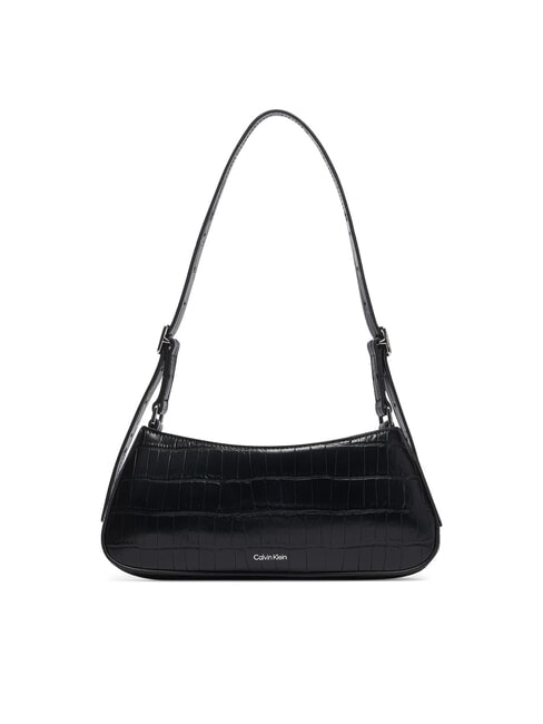CK CROC Borsa a spalla na black - Borse Donna