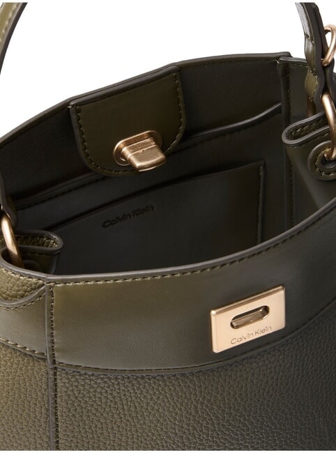 MIX MEDIA Mini Bag a mano, con tracolla olive night - Borse Donna