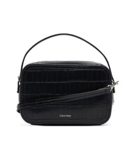 CALVIN KLEIN CK CROC Mini Bag a mano, con tracolla na black - Borse Donna - 3