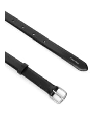 CALVIN KLEIN ESSENTIAL BUCKLE Cintura in pelle ck black / antique nickel - Cinture - 2