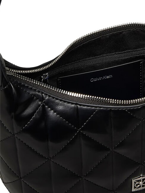 QUILTED SMALL Borsa a spalla na black - Borse Donna