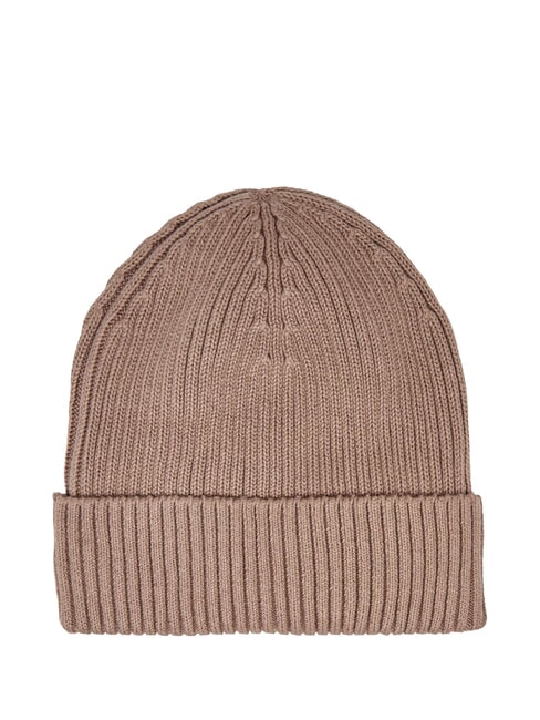 PATCH CHUNKY RIB  Berretto desert taupe - Cappelli