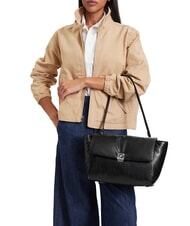 CALVIN KLEIN EMBLEM HW Shopping Bag na black - Borse Donna - 2
