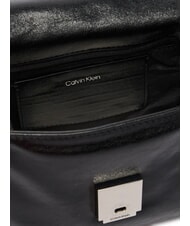 CALVIN KLEIN EMBLEM HW Mini Bag con tracolla na black - Borse Donna - 4