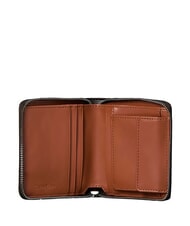 CALVIN KLEIN COATED EMBLEM Portafoglio Small fudge  aop - Portafogli Donna - 2