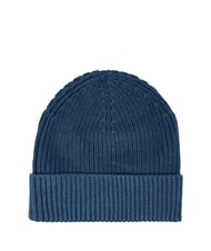 CALVIN KLEIN PATCH CHUNKY RIB  Berretto dark denim - Cappelli - 2