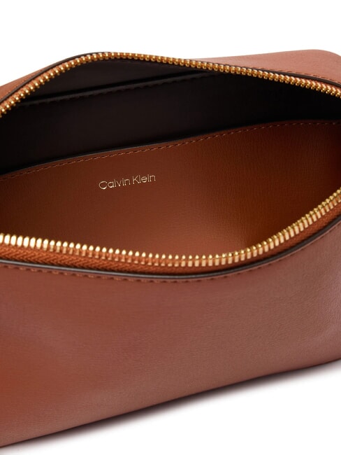 EMBOSSED LOGO Mini Bag a tracolla natural umber - Borse Donna