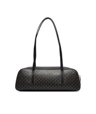 CALVIN KLEIN EMBLEM AOP Bauletto a spalla black aop - Borse Donna - 3