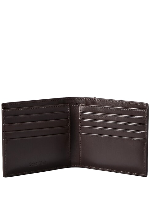 PREMIUM LEATHER Portafoglio in pelle ck dark brown - Portafogli Uomo