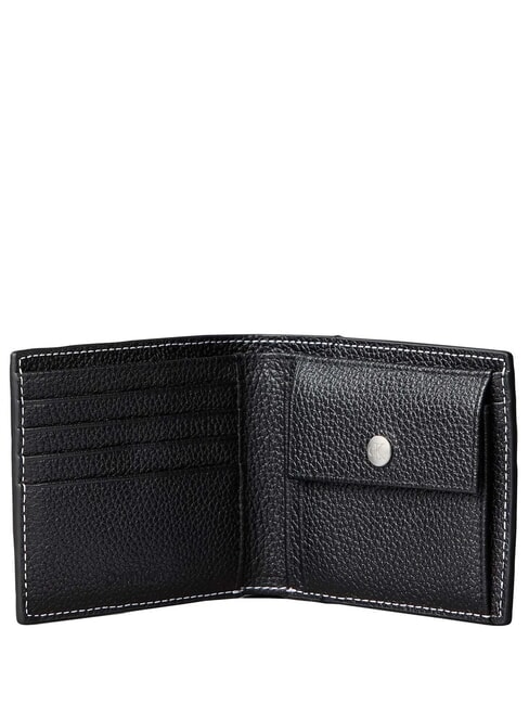 BOLD PEBBLE Portafoglio in pelle na black - Portafogli Uomo
