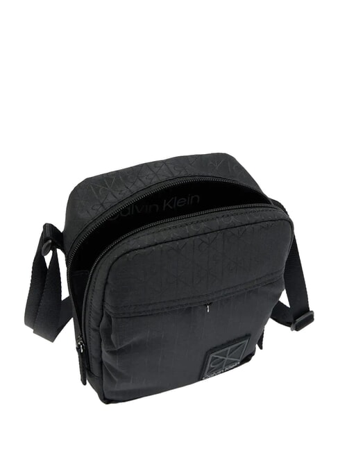 UTILITY EMBLEM Borsello na black - Tracolle Uomo