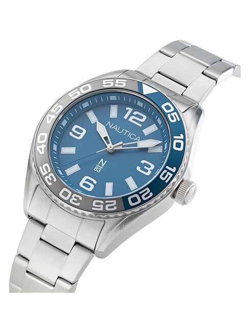 N83 FINN WORLD Orologio solo tempo blu e argento - Orologi