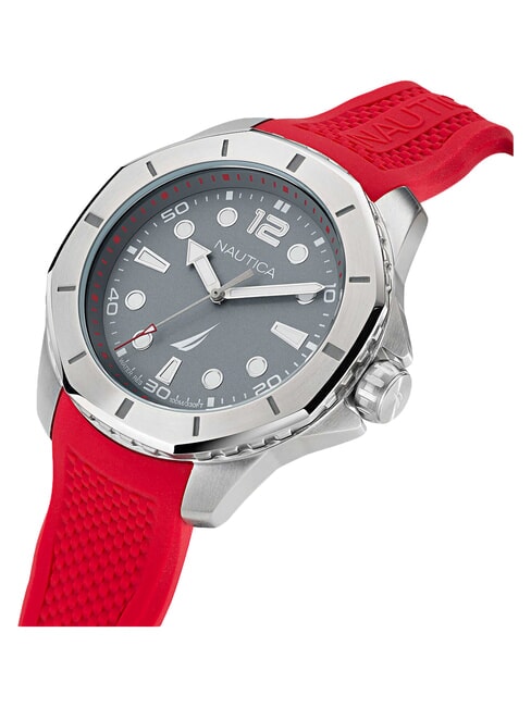 KOH MAY BAY Orologio al quarzo grigio e rosso - Orologi