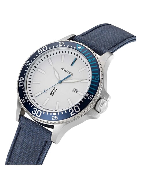N83 COCOA BEACH SOLAR Orologio al quarzo bianco/blu - Orologi