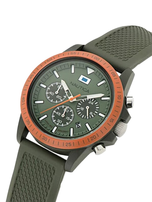 ONE ECO CRONO Orologio multifunzione grigio e verde - Orologi