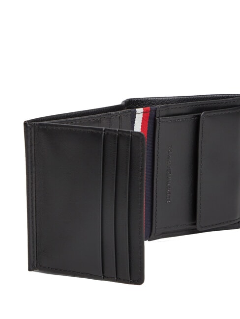 TH CORP Portafoglio verticale in pelle black - Portafogli Uomo