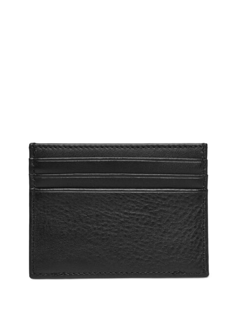 TH CORP Portacard in pelle black - Portafogli Uomo