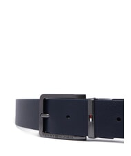 TOMMY HILFIGER OLIVER Cintura in pelle space blue - Cinture - 3