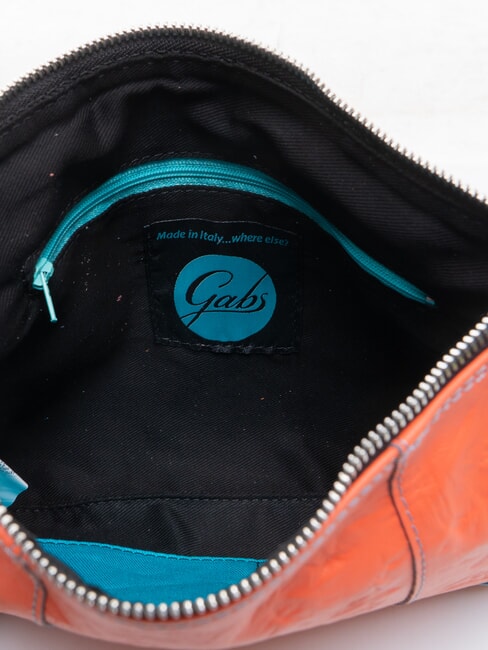 BEYONCE M Pochette in pelle nappa con tracolla salmone - Borse Donna