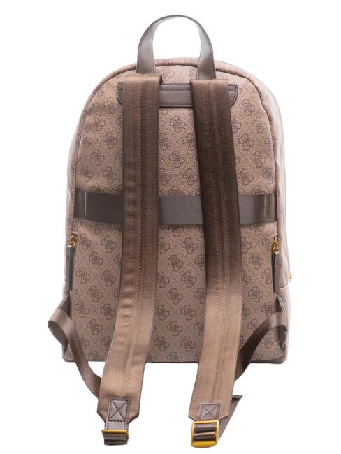 MILANO2 Zaino stampa 4G beige/brown/blue - Zaini Scuola & Tempo Libero