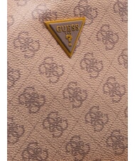 GUESS MILANO2 Zaino stampa 4G beige/brown/blue - Zaini Scuola & Tempo Libero - 3