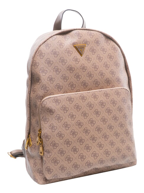 MILANO2 Zaino stampa 4G beige/brown/blue - Zaini Scuola & Tempo Libero
