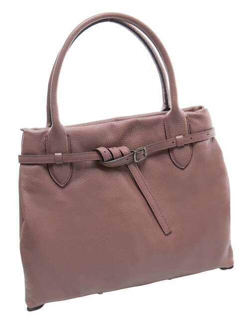 ELIF Pochette media in pelle, con tracolla balsamico - Borse Donna