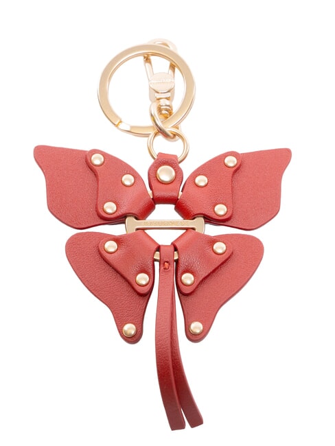 KEYRING Portachiavi in pelle cremisi - Portachiavi