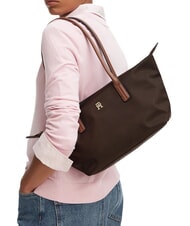 TOMMY HILFIGER POPETTE Shopping Bag fondant brown - Borse Donna - 2