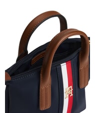 TOMMY HILFIGER POPETTE Small Shopper con tracolla space blue - Borse Donna - 4
