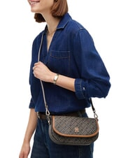 TOMMY HILFIGER TH MONOPLAY Borsetta a tracolla black mix - Borse Donna - 2