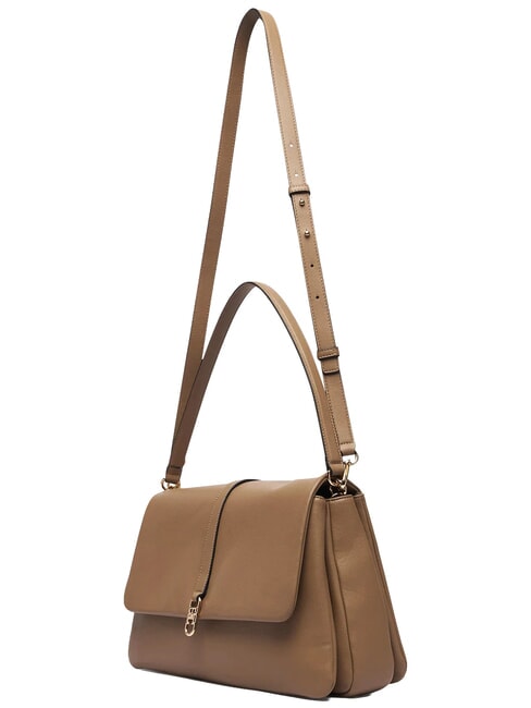 TH LIBRE Borsa large a spalla, con tracolla tundra moss - Borse Donna