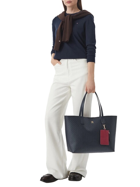 TH ICON Large Shopper space blue - Borse Donna