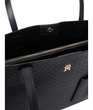 TOMMY HILFIGER TH ICON Large Shopper black - Borse Donna - 4