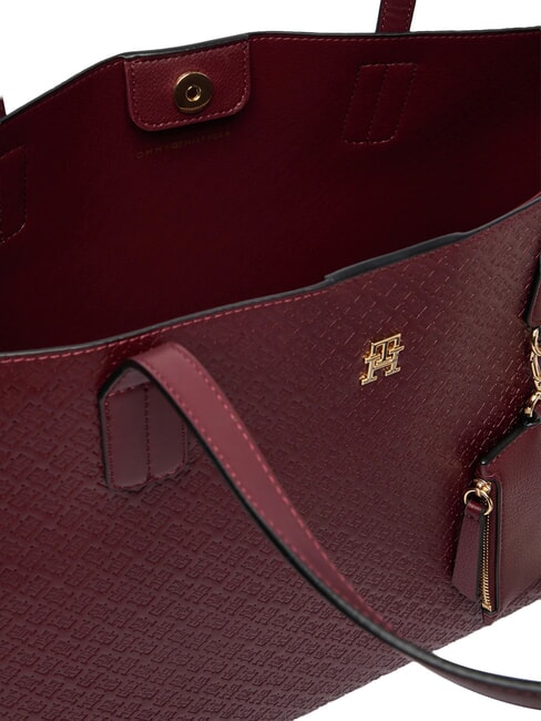 TH ICON Large Shopper oxblood - Borse Donna