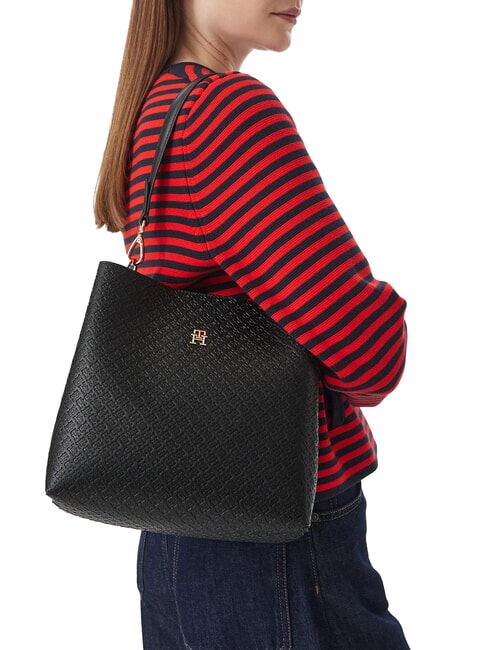 TH ICON Borsa a spalla black - Borse Donna