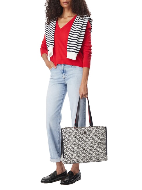 TH JACQUARD Borsa a spalla space blue - Borse Donna