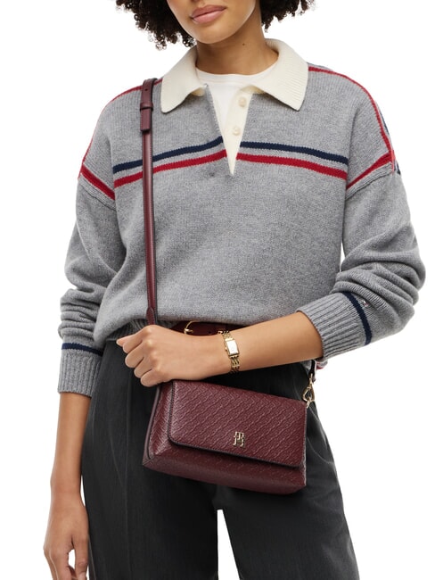 TH ICON Borsa mini a tracolla oxblood - Borse Donna
