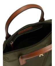 TOMMY HILFIGER POPETTE Shopper a mano, con tracolla dark olive - Borse Donna - 4