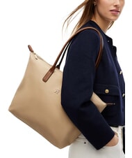 TOMMY HILFIGER POPETTE Shopping Bag horseradish - Borse Donna - 2